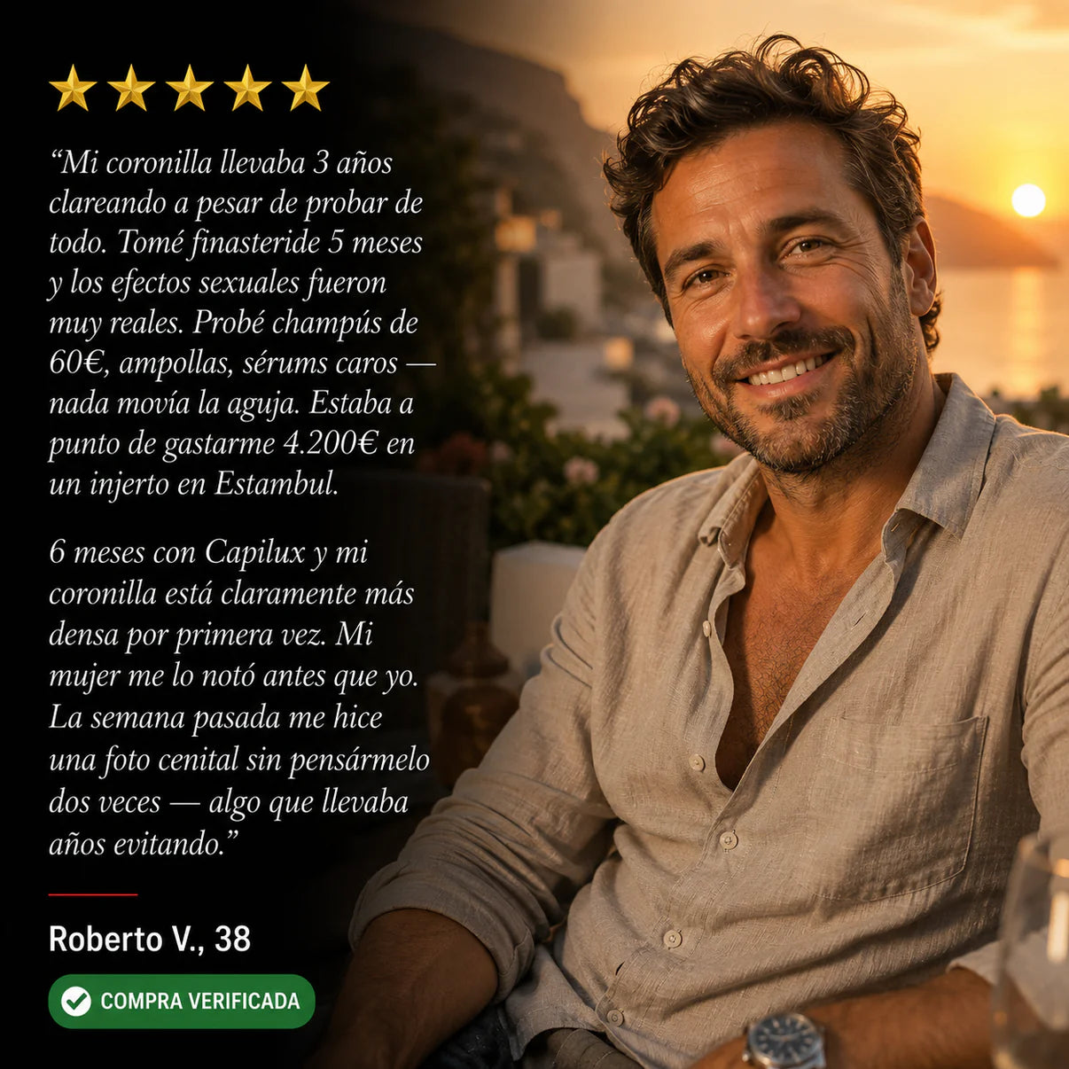 CapilLED Pro — Recupera tu cabello sin pastillas ni cirugías.
