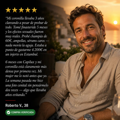 CapilLED Pro — Recupera tu cabello sin pastillas ni cirugías.