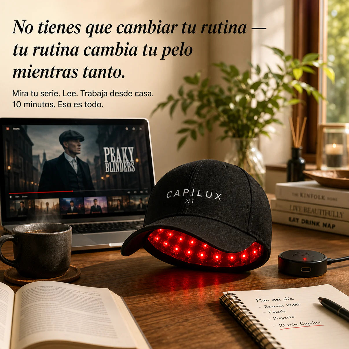 CapilLED Pro — Recupera tu cabello sin pastillas ni cirugías.