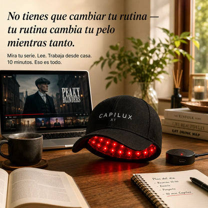 CapilLED Pro — Recupera tu cabello sin pastillas ni cirugías.
